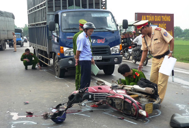 110 people die in accidents during holidays