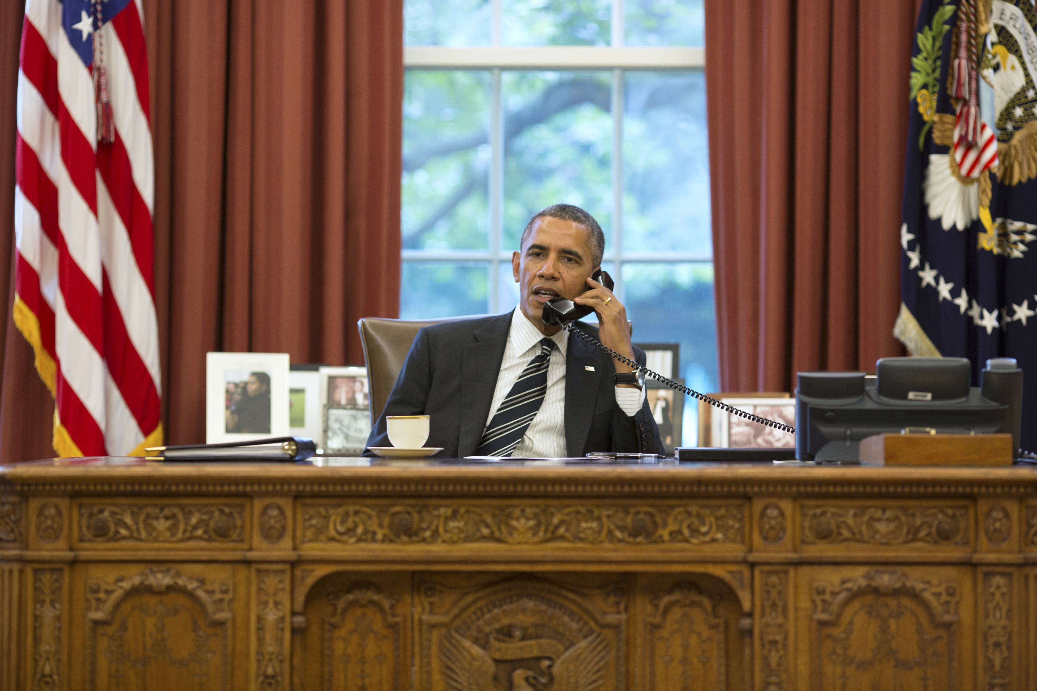Obama and Iran's Rouhani speak in historic phone call