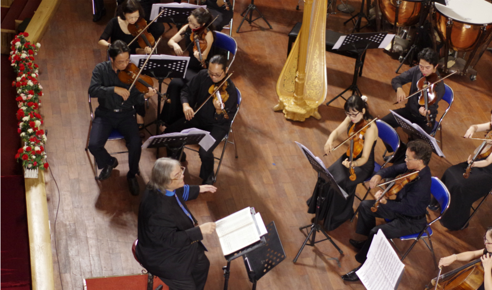 Thai conductor shines at Saigon conservatory