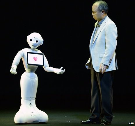 Japan's SoftBank unveils 'family member' robot