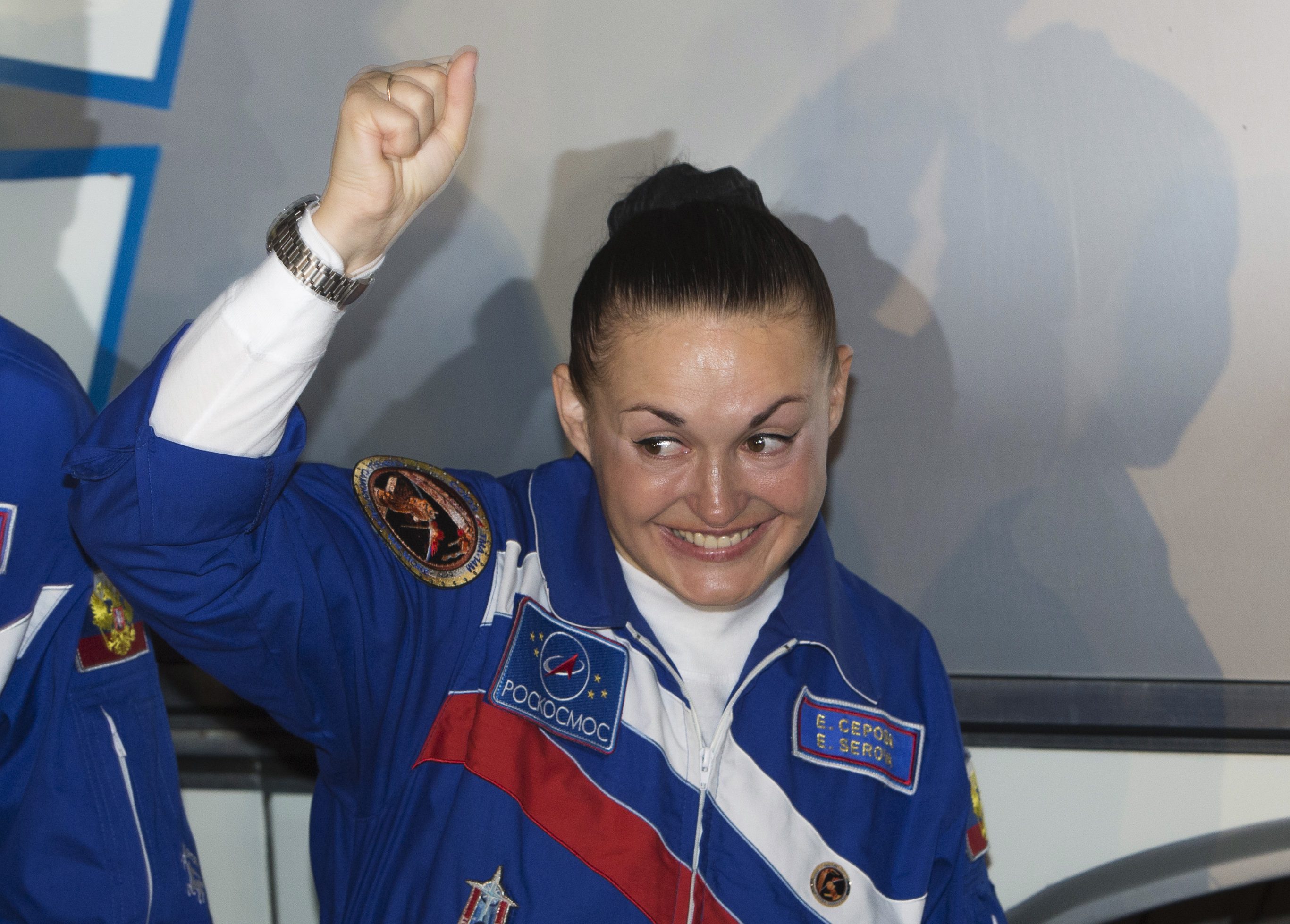 First Russian woman lifts off to International Space Station