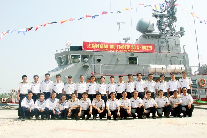 Vietnam People’s Navy receives powerful gunship