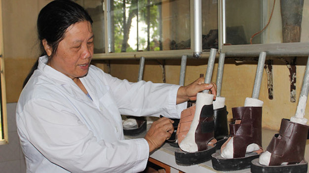 The brave, committed nurse at a northern Vietnam leprosy hospital