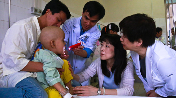 The loving Japanese mother to Hue’s cancer child patients