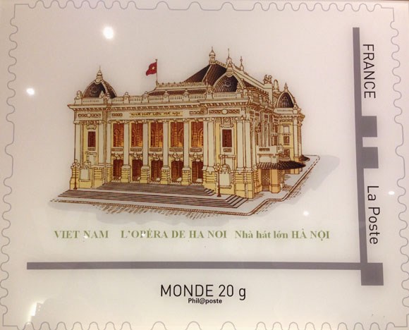 France issues stamps featuring Vietnam’s architecture, landscape