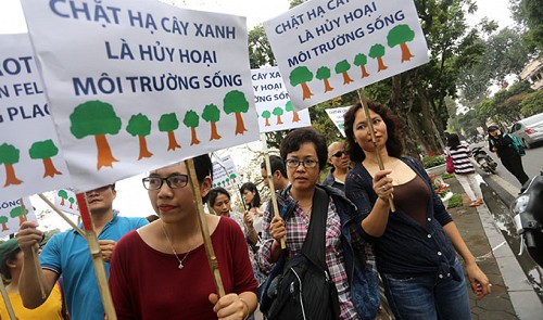Donor’s jaw sagged as Hanoi leader blames sponsors for controversial mass logging
