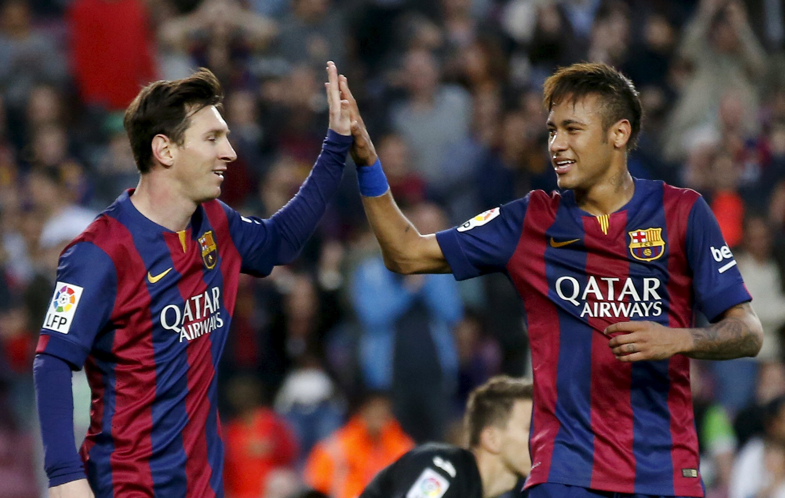 Barcelona's 'MSN' trio lead 6-0 rout of Getafe
