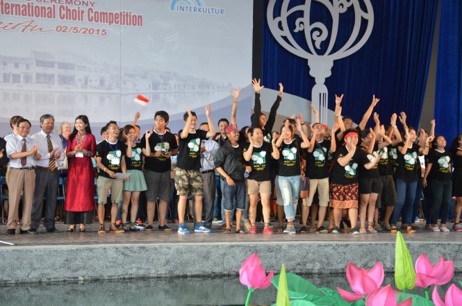 Indonesian troupe garners special award at int’l choir competition in Vietnam