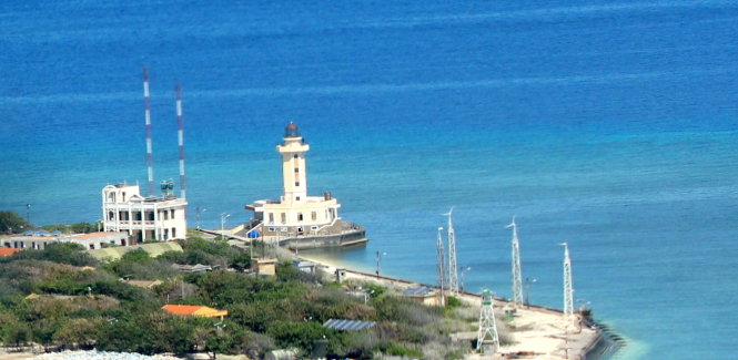 The island’s lighthouse.