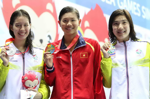The life and career of Vietnamese star swimmer Nguyen Thi Anh Vien