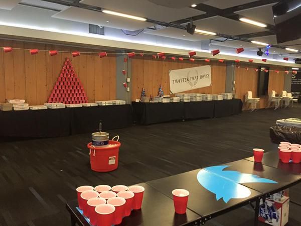 Twitter says fraternity house-themed party 'in poor taste'