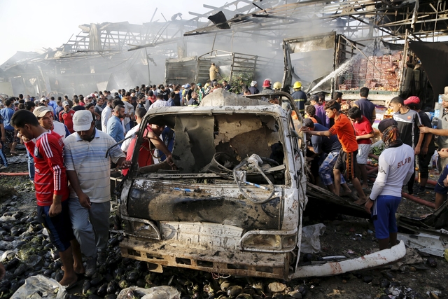 Truck bomb kills at least 60 in Baghdad's Sadr City