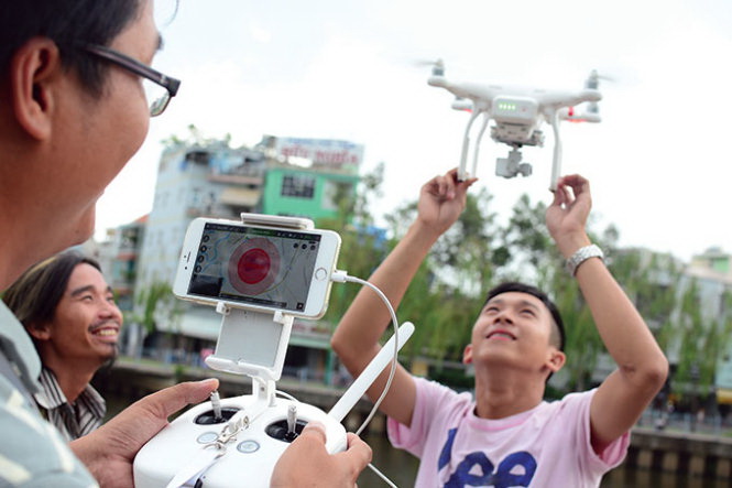 Ho Chi Minh City camera drone users all breaking rules, on edge