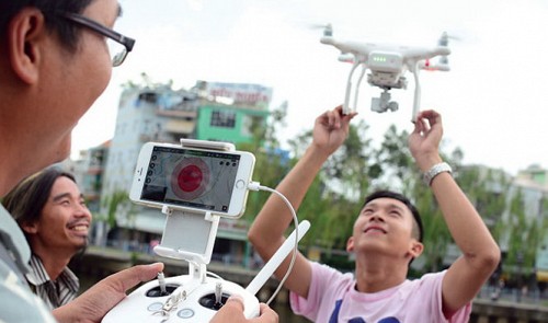 Ho Chi Minh City camera drone users all breaking rules, on edge