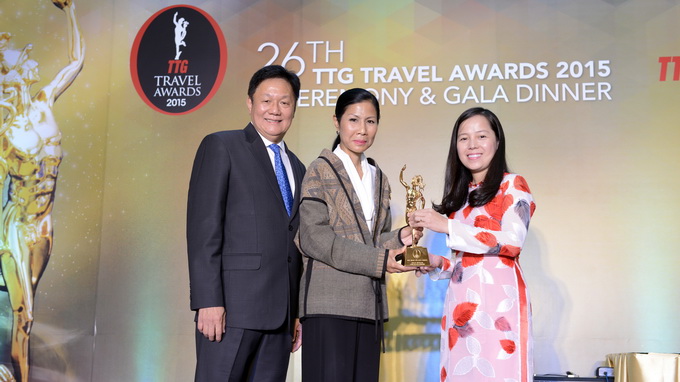 Vietnamese airline, travel firm, hotel win TTG Travel Awards