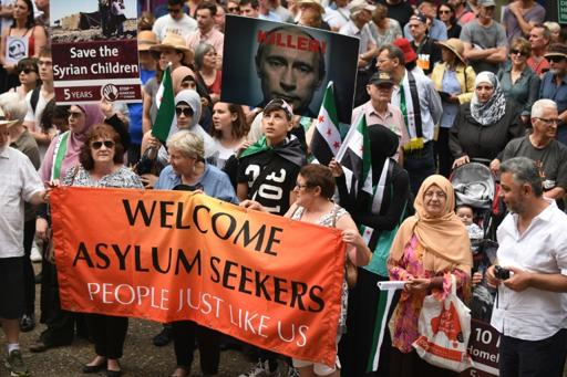 Australians rally in support of detained asylum seekers