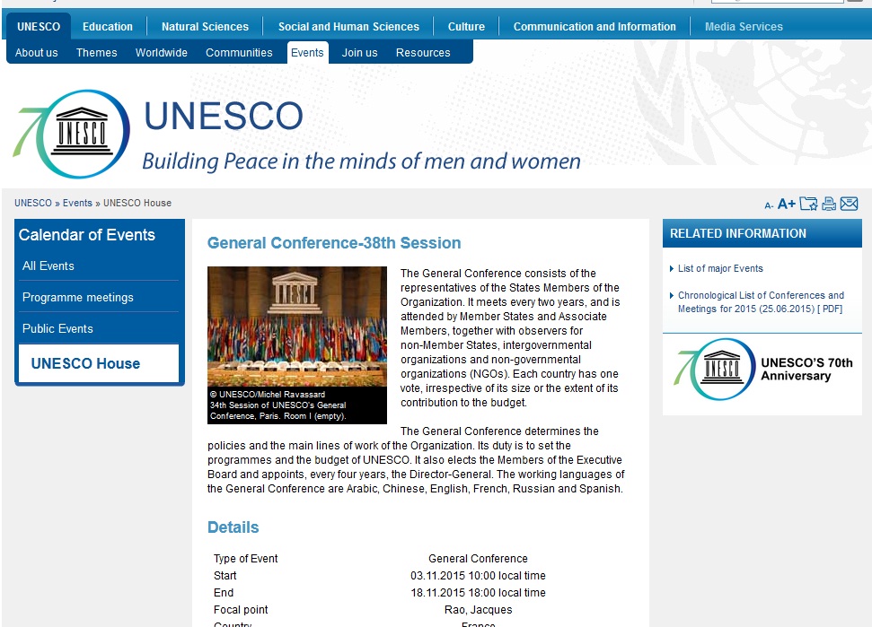 Vietnam takes part in 38th session of UNESCO General Conference