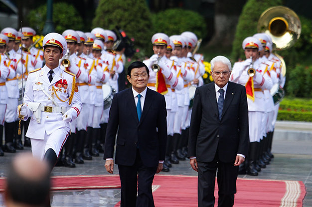 Vietnam among Italy’s top ten favored markets: Italian President