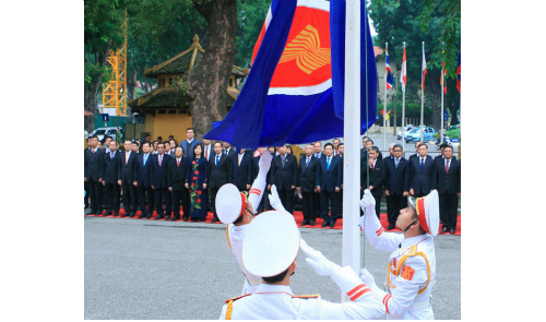 Flag-hoisting ceremonies held in Vietnam to mark ASEAN Community establishment