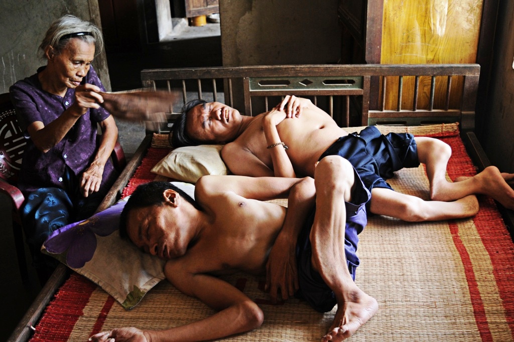 In photos: Elderly Vietnamese woman devotes life to disabled sons