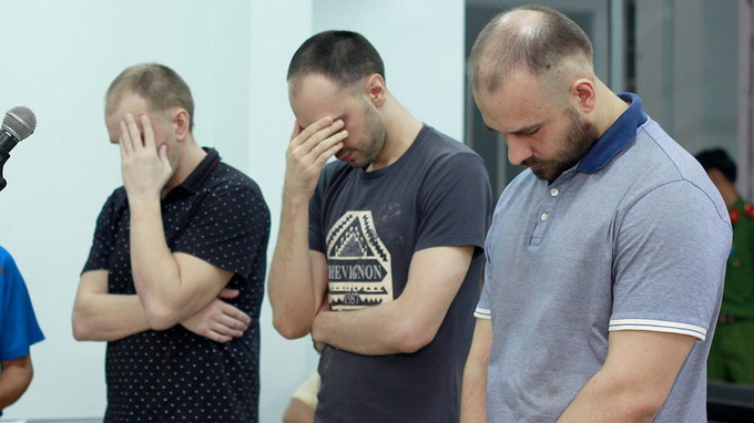 Russian trio gets six years each for ATM fraud in southern Vietnam