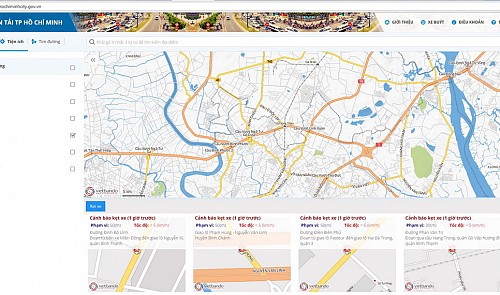 Ho Chi Minh City launches digital traffic map