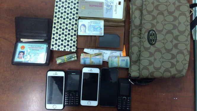 2 kids, 3 women arrested for suspected theft at Saigon downtown