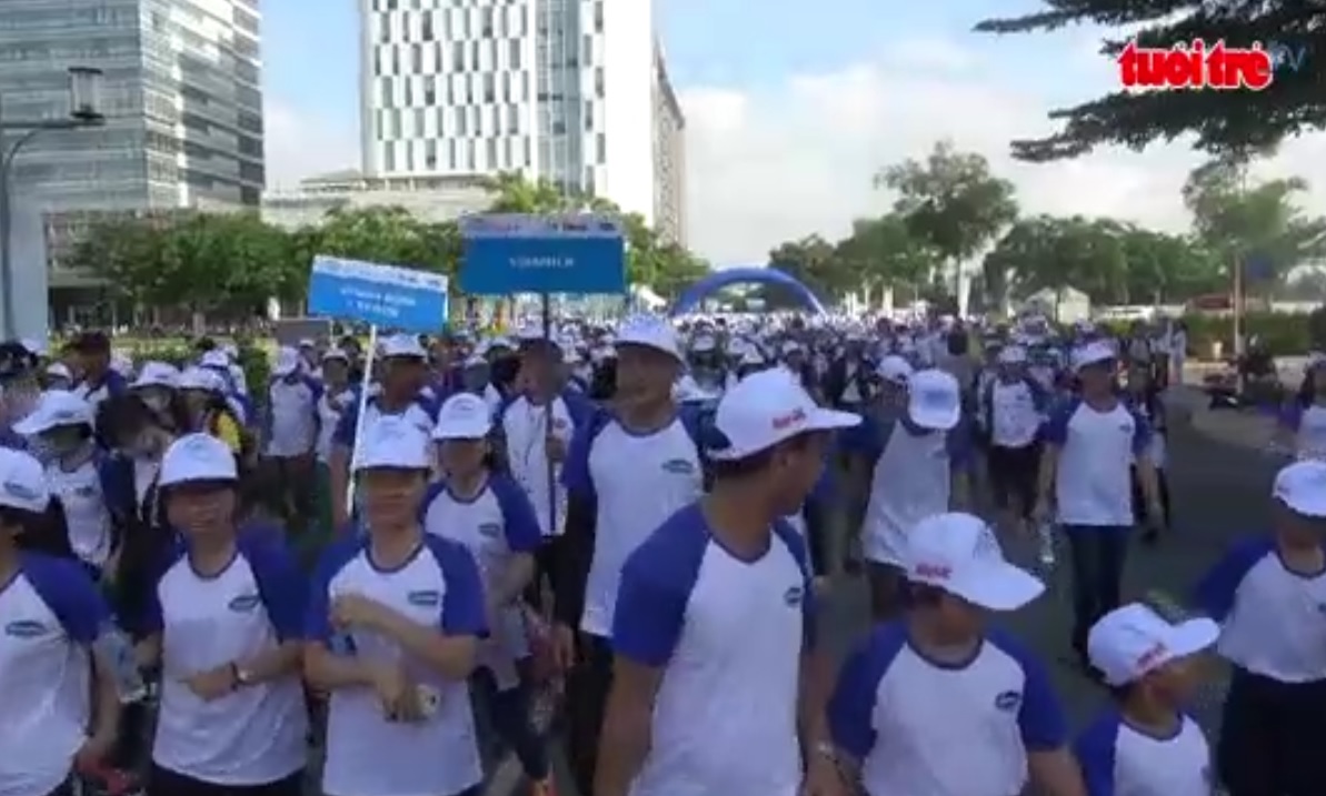 ‘Walk 10,000 Steps – Change Lives’ held in Ho Chi Minh City