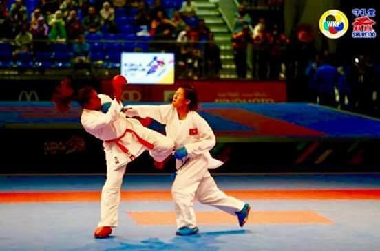 19-yr-old Vietnamese girl wins historic gold at Karate Premier League