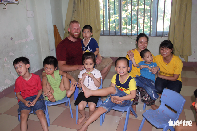 ​Danish teacher adds fun to kindergarten classes in Vietnam