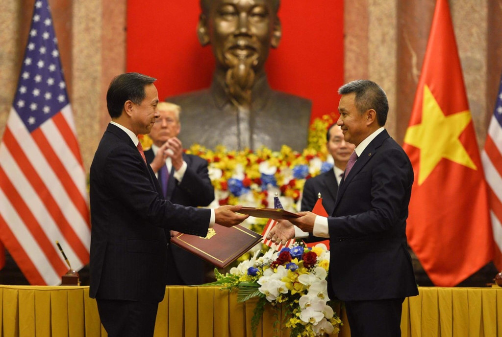 ​Vietnam, US sign deals worth $12bn during Trump visit