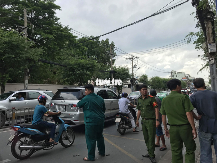 ​Officer wounded by explosion at police station in Ho Chi Minh City