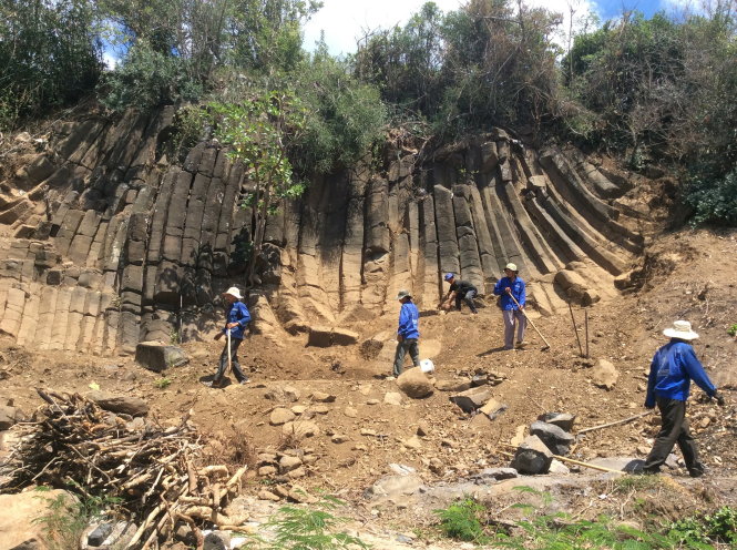 ​Vietnam uncovers more basalt columns at natural wonder