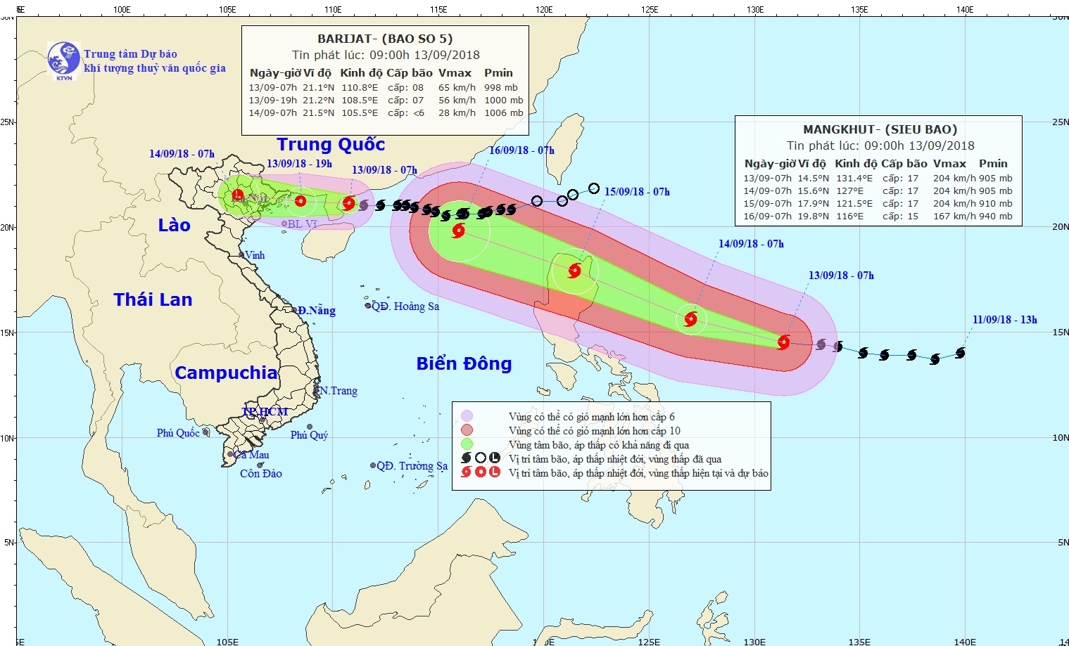 Storm Barijat to weaken as Vietnam braces for Super Typhoon Mangkhut ...