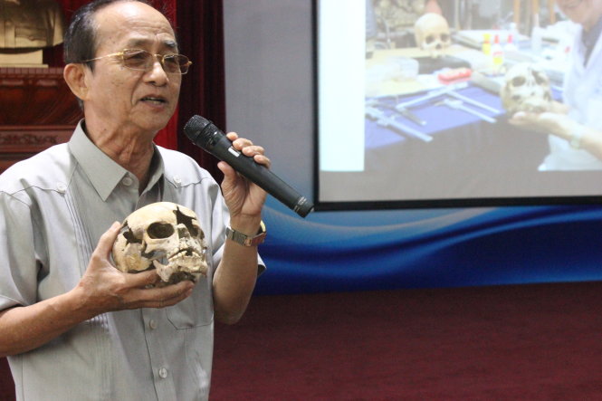 ​In Vietnamese volcanic caves, scientists find ancient human fossils