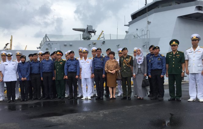 ​Brunei patrol ship visits Da Nang