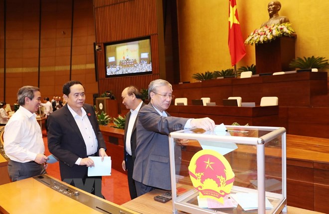 Vietnam’s NA chairwoman receives highest confidence score from legislators