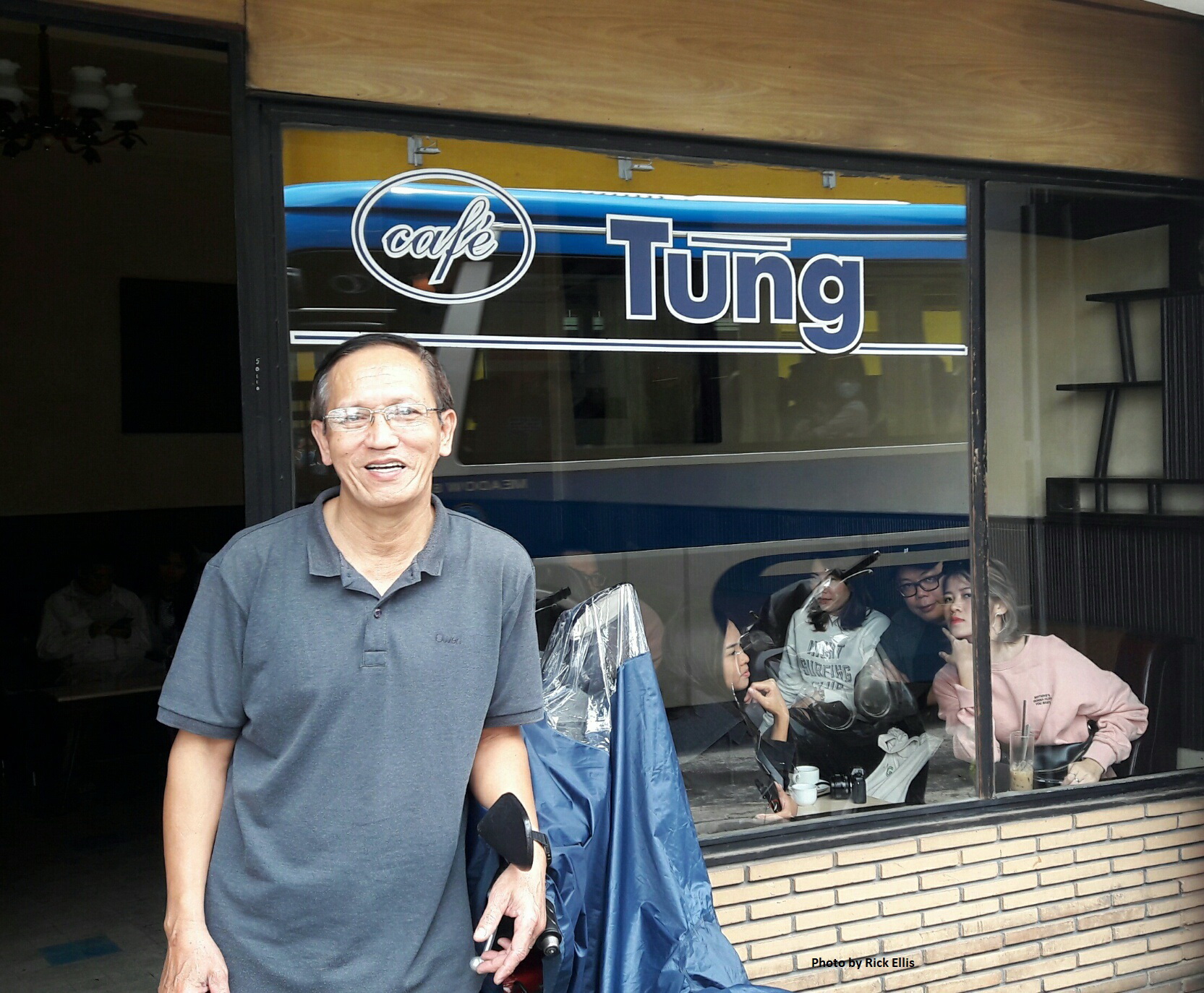 The owner of Cafe Tung