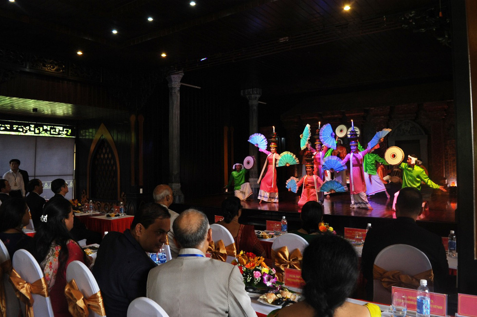 Traditional Champa dance is performed at the My Son Sanctuary.