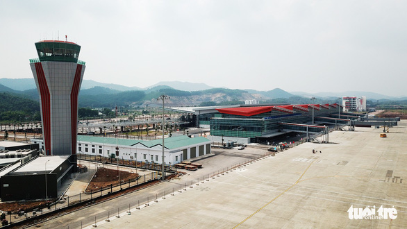 Van Don Airport in the namesake district in Quang Ninh Province. Photo: Tuoi Tre