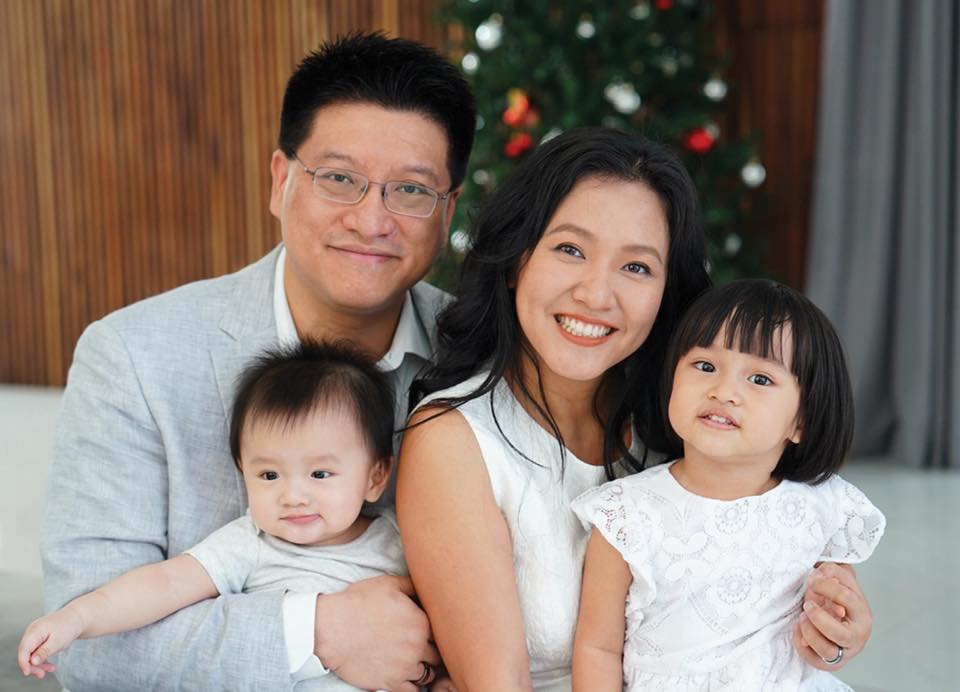 Le Diep Kieu Trang, a.k.a. Christy Le, and her husband Sonny Vu are seen in this family photo posted on her Facebook page.