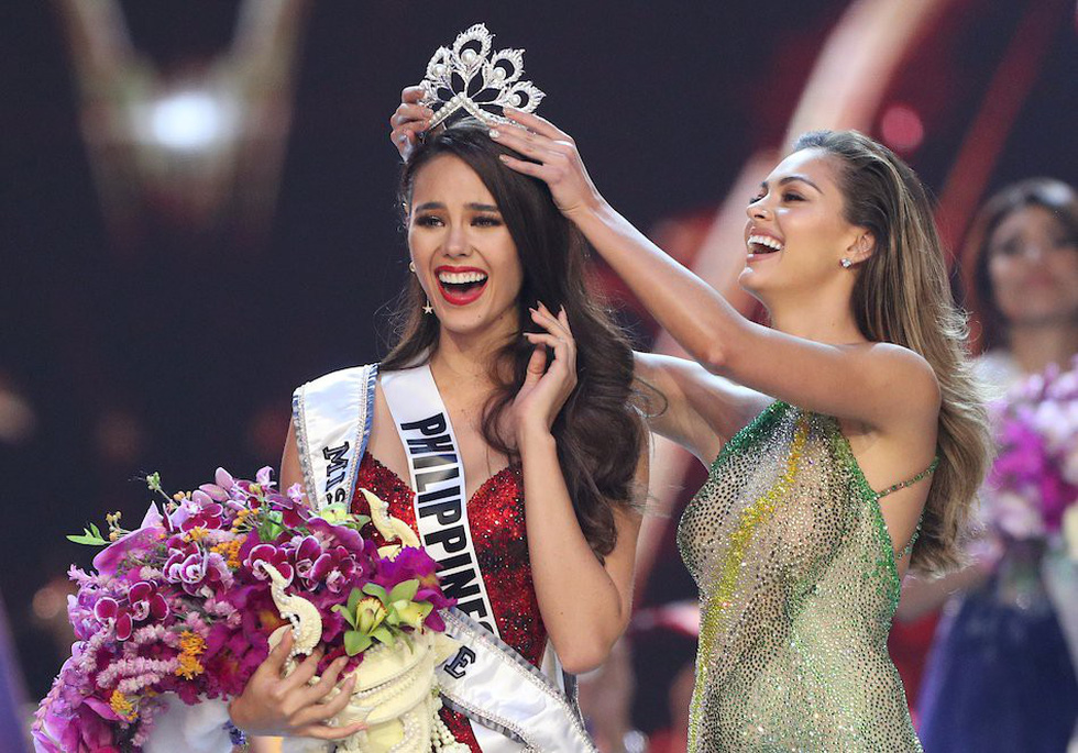 Miss Philippines Catriona Gray is crowned Miss Universe 2018 in Bangkok, Thailand on December 17. Photo: Reuters