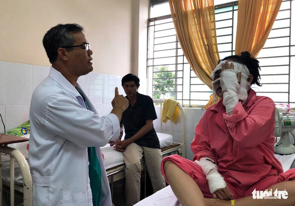 Vietnamese woman has face, eyes severely burned by acid attack ahead of wedding