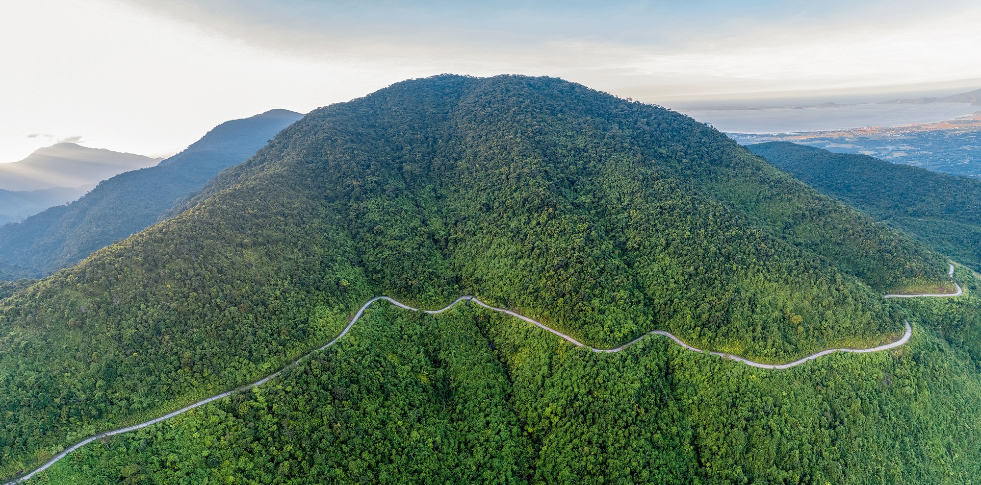 A pass on the side of the Bach Ma Range in central Vietnam. Photo: Nguyen Phong