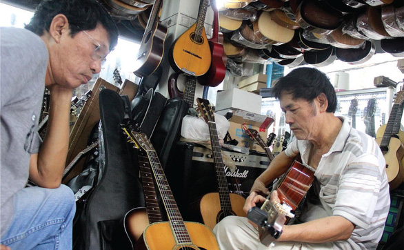 In Ho Chi Minh City, there’s a music street called Nguyen Thien Thuat