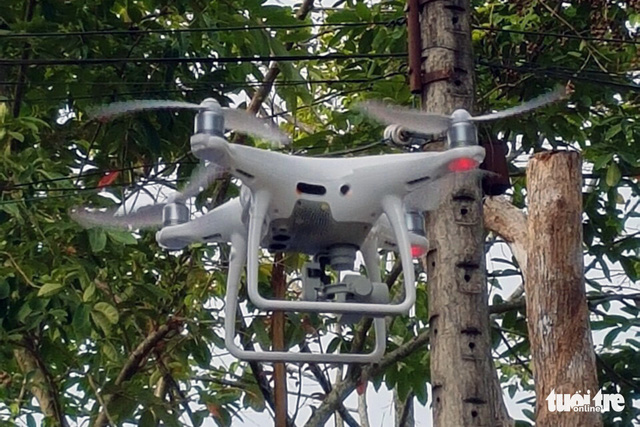 Drones utilized for monitoring wildlife, forest fires in southern Vietnam