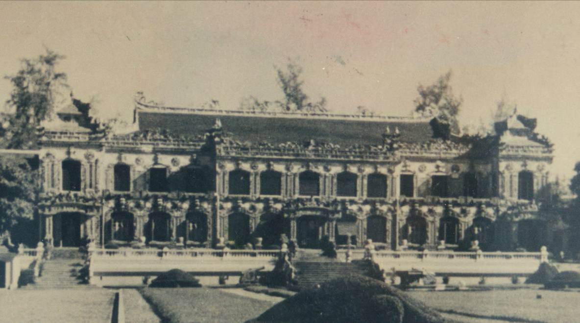 A file photo of the Kien Trung Palace in the Forbidden City in Hue. Photo: Hue Monuments Conservation Center