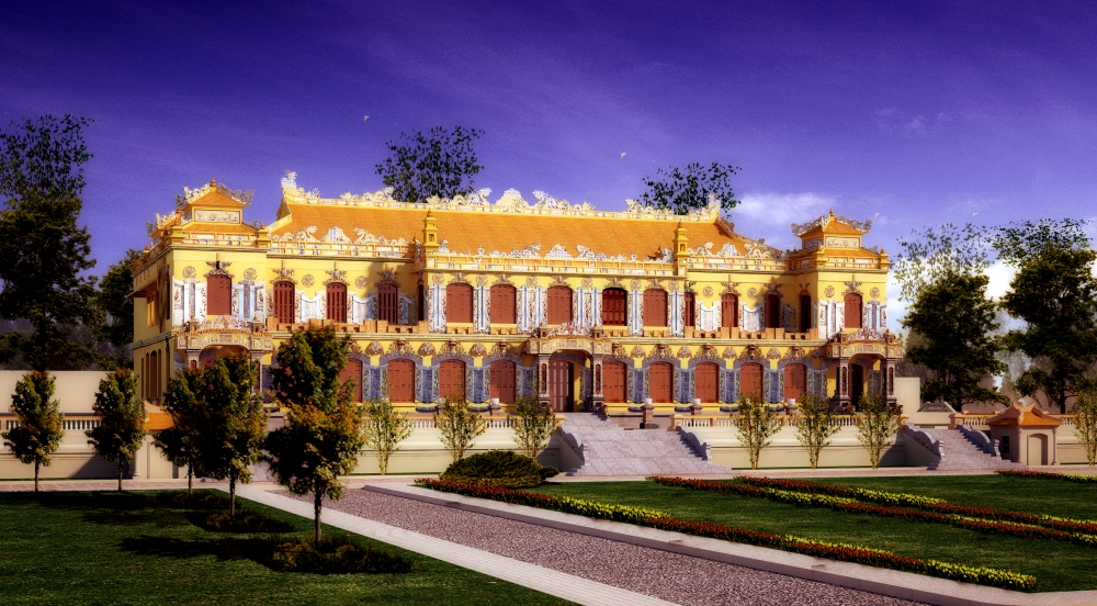 Vietnam rebuilds Forbidden City palace ravaged by war
