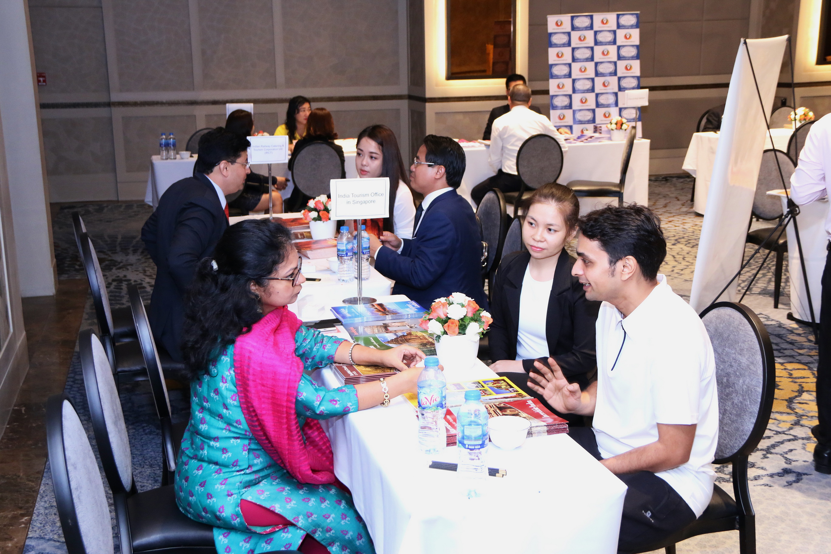 Vietnamese and Indian businesses meet at the ‘Visit Incredible India in 2019’ event in Ho Chi Minh City on March 20, 2019. Photo: Consulate General of India