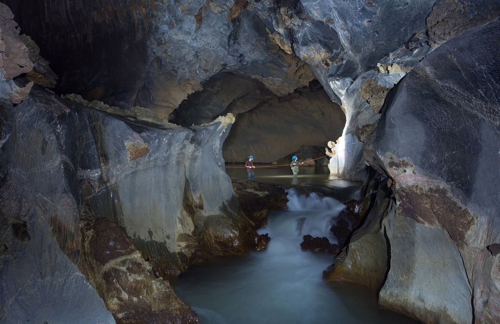 Inside the Son Doong Cave. Photo: Oxalis